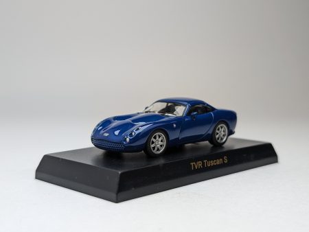 KYOSHO 1 64 British Car Miniature Car Collection TVR Tuscan S Blue For Sale