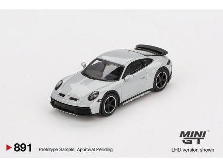 (Preorder) Mini GT 1:64 Porsche 911 Dakar – Ice Gray Metallic For Cheap