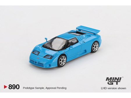 (Preorder) Mini GT 1:64 Bugatti EB110 Super Sport – Blue For Cheap