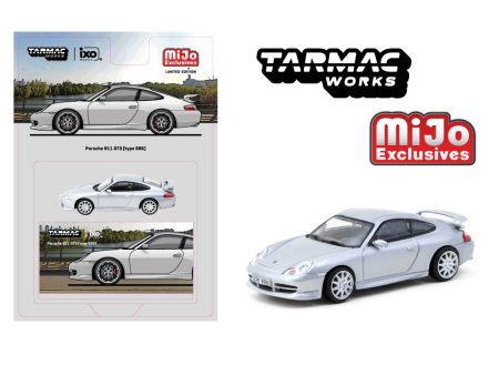 (Preorder) Tarmac Works 1:64 Porsche 911 GT3 (Type 996) – Silver- Global64 – Mijo Exclusives Fashion