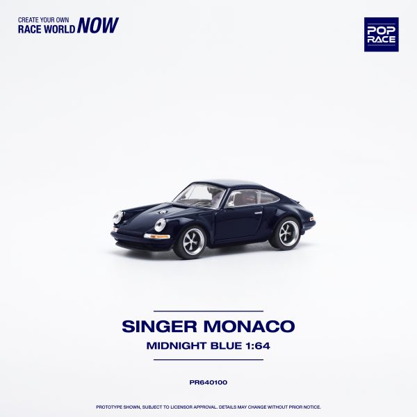 POPRACE 1 64 SINGER 964 Coupe Monaco Blue Cheap