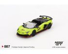 (Preorder) Mini GT 1:64 Lamborghini Aventador SVJ 63 Roadster – Verde Shock on Sale