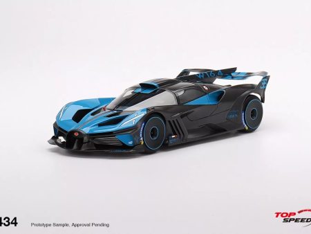 Top Speed 1:18 Bugatti Bolide Blue Carbon Launch Version Online Sale