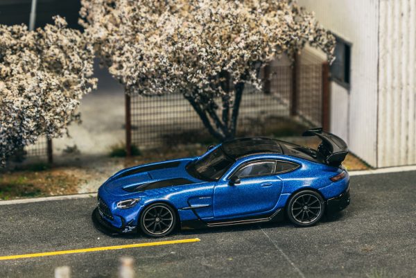 Tarmac Works 1 64 Mercedes-Benz AMG GT Black Series TWOC blue Special Edition Cheap