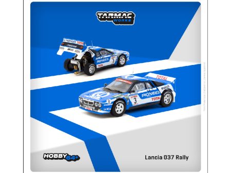 (Preorder) Tarmac Works 1:64 Lancia 037 Rally Ypres 24 Hours Rally 1983 J.C. Andruet   F. Sappey- Hobby64 Cheap