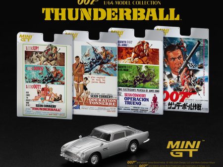 (Preorder) Mini GT 1:64 Aston Martin DB5 James Bond 007 Thunderball Online now