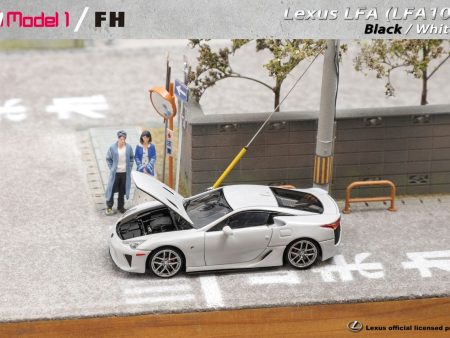 1 64 scale FH x Model 1 Lexus LFA with open hood Online Hot Sale