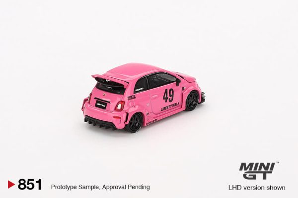 (Preorder) Mini GT 1:64 ABARTH 595 LB-WORKS x Abas Works – Pink Cheap