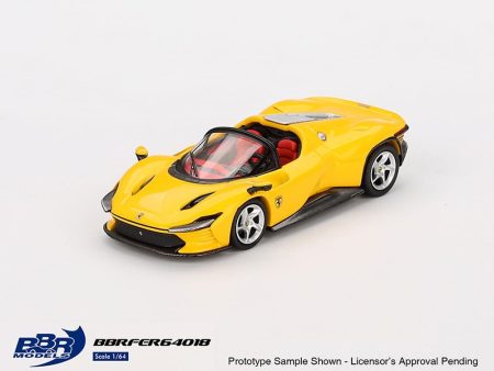 (Preorder) BBR Models 1:64 Ferrari Daytona SP3 – Giallo Modena – Limited Edition Online now