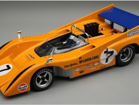 TECNOMODEL 1:18 McLaren M8F #7 Winner Can-Am Watkins Glen 1971 Peter Revso on Sale