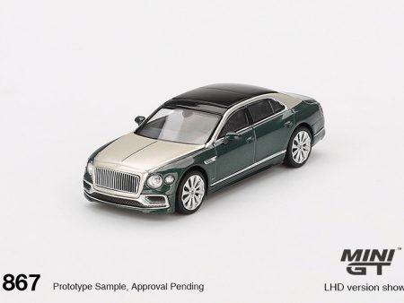 (Pre Order) Mini GT 1:64 Bentley Flying Spur White Sand Verdant Online Sale