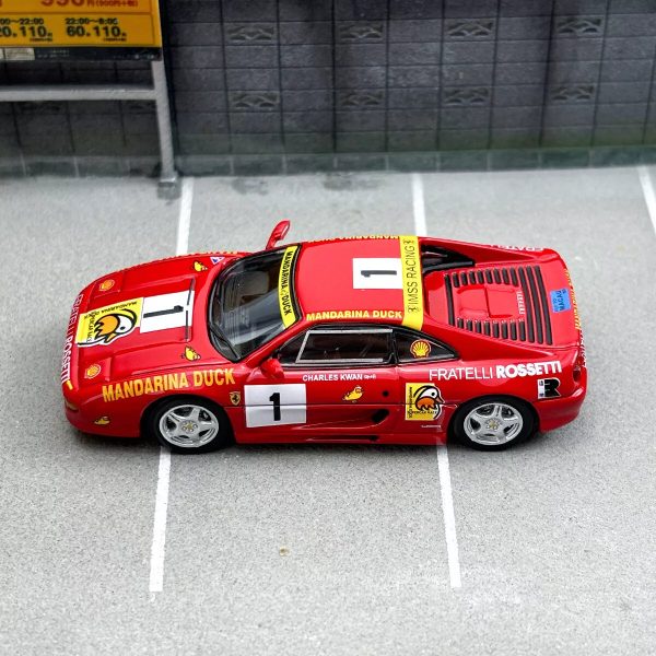 Tarmac Works 1 64 Ferrari F355 Challenge Macau Super Car Race 1994 Winner Hong Kong Toy Car Salon For Discount