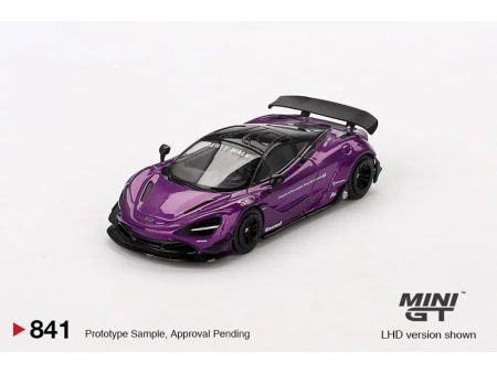 (Preorder) Mini GT 1:64 McLaren 720S LB-Works – Purple Hot on Sale