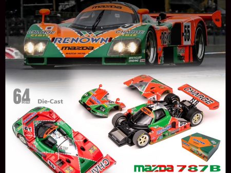 (Pre order) MOTORHELIX 1 64 Mazda 787B RENOWN #55 Winner Car Sale