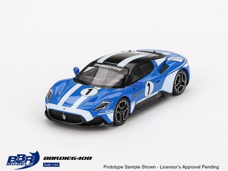 (Preorder) BBR Models 1:64 Maserati MC20 #1 Maserati Performance Experience – Blue – Limited Edition Sale