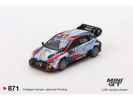 (Preorder) Mini GT 1:64 Hyundai i20 N Rally1 Hybrid #112024 Rallye Monte-Carlo Winner on Sale