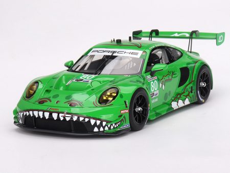 Top Speed 1:18 Porsche 911 GT3 R AO Racing Rexy #80 GTD 2023 12h Sebring Online now