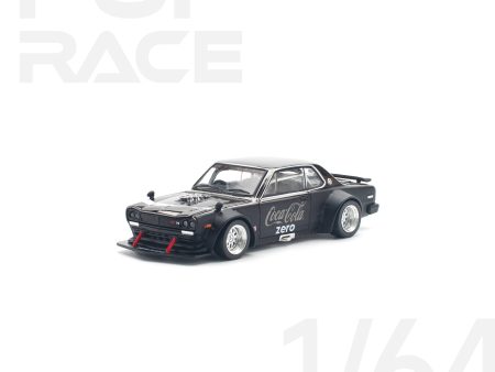 (Pre order) POPRACE 1 64 Nissan SKYLINE GT-R V8 DRIFT (HAKOSUKA) COCA COLA ZERO BLACK CHROME Online