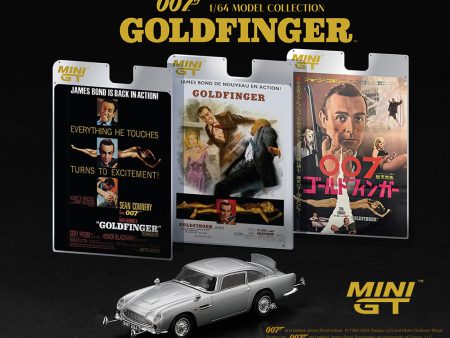 (Preorder) Mini GT 1:64 Aston Martin DB5 James Bond 007 Goldfinger - Limited Edition Sale