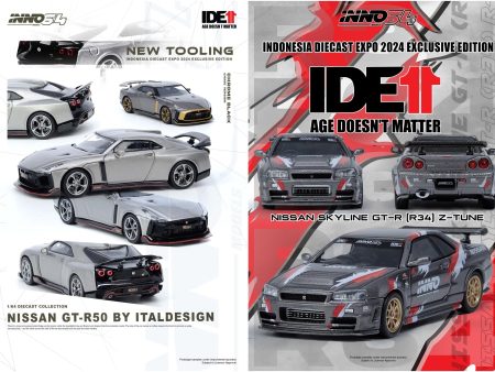 (Bundle) Inno64 1:64 2 cars set Indonesia Diecast Expo 2024 Exclusive Edition Discount