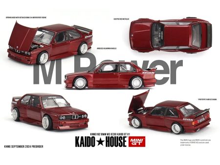 (Preorder) Kaido House x Mini GT 1:64 BMW M3 (E30) Kaido GT V1 – M Red Discount