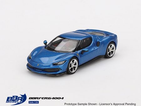 (Preorder) BBR Models 1:64 Ferrari 296 GTB – Blu Corsa – Limited Edition Fashion