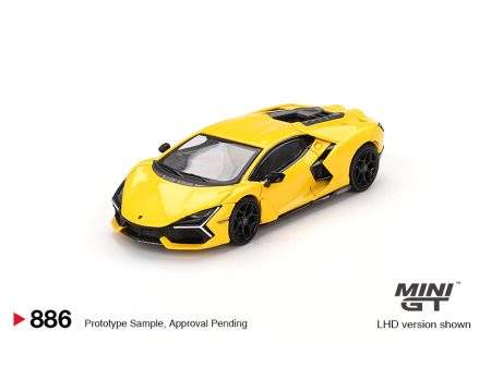 (Preorder) Mini GT 1:64 Lamborghini Revuelto – Giallo Yellow Online now