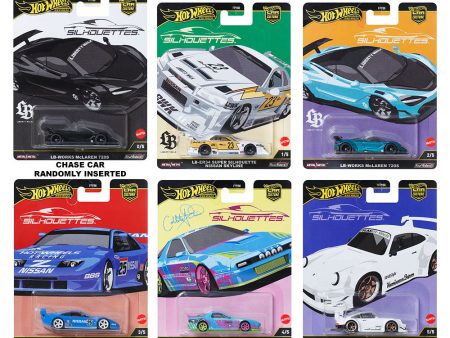 (Preorder) 1 set of Hot Wheels 1:64 CAR CULTURE SILHOUETTES Discount