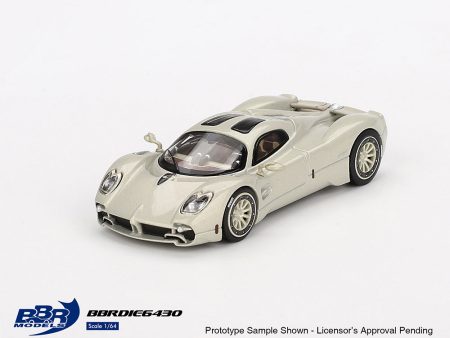 (Preorder) BBR Models 1:64 Pagani Utopia Presentation Grigio Rinascimento – Limited Edition Supply