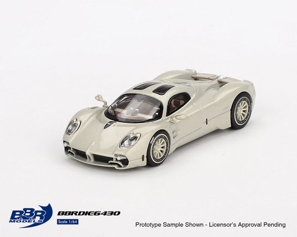 (Preorder) BBR Models 1:64 Pagani Utopia Presentation Grigio Rinascimento – Limited Edition Supply