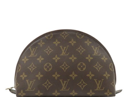 Louis Vuitton Monogram Trousse Demi Ronde Pouch M47520 Online now