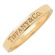 Tiffany&Co. Tiffany Flat Band Ring K18 750YG  #58.5 US8.5-9 Sale