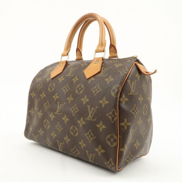 Louis Vuitton Monogram Speedy 25 Hand Bag Boston Bag M41528 Sale