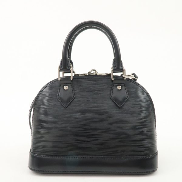 Louis Vuitton Epi Alma BB 2Way Shoulder Bag Noir Black M40862 Online