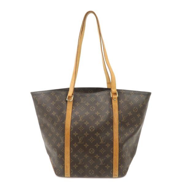 Louis Vuitton Monogram Sac Shopping Shoulder Bag Brown M51108 Online now