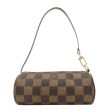 Louis Vuitton Damier Mini Pouch for Papillon Bag Brown Supply