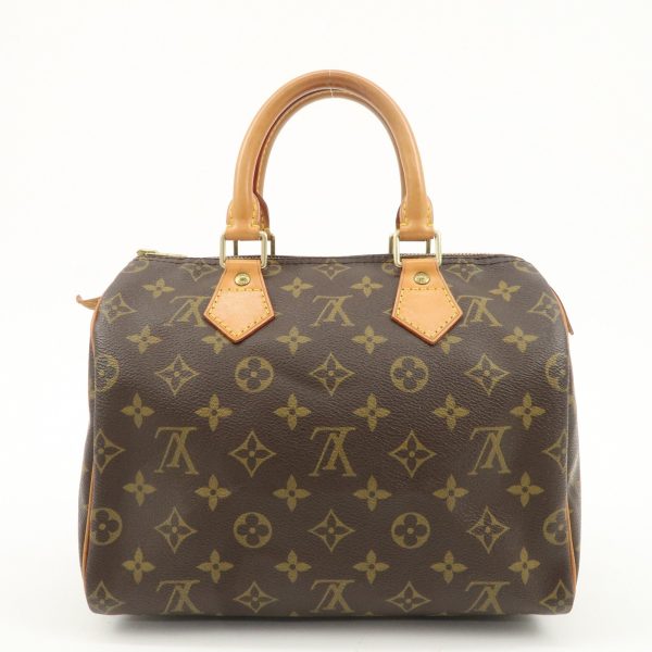 Louis Vuitton Monogram Speedy 25 Hand Bag Boston Bag M41528 Sale