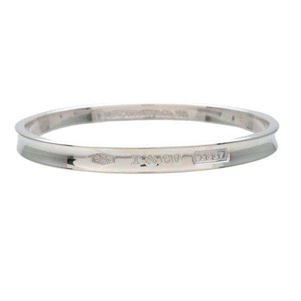 Tiffany&Co. 1837 Narrow Bangle Bracelet SV925 Silver 925 Online Sale