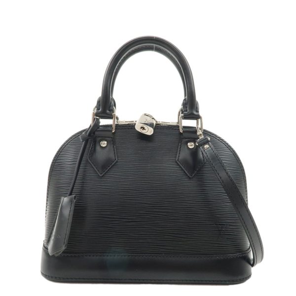 Louis Vuitton Epi Alma BB 2Way Shoulder Bag Noir Black M40862 Online