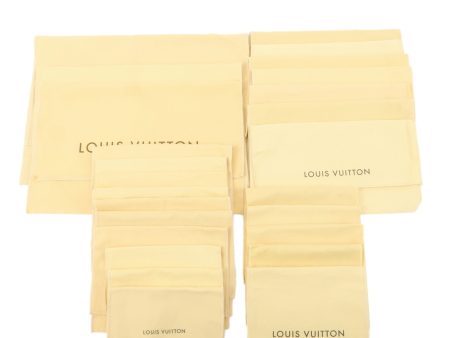 Louis Vuitton Set of 15 Dust Bag Storage Bag Beige Online