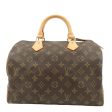 Louis Vuitton Monogram Speedy 30 Hand Bag Boston Bag M41108 on Sale