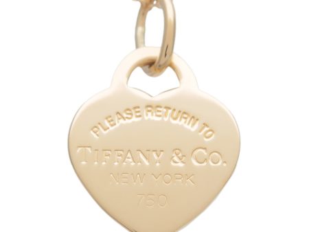 Tiffany&Co. Return to Tiffany Heart Tag Necklace K18 750YG Discount