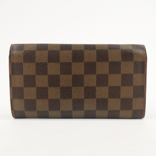 Louis Vuitton Damier Porte Monnaie Cult Credit Long Wallet N61724 For Cheap