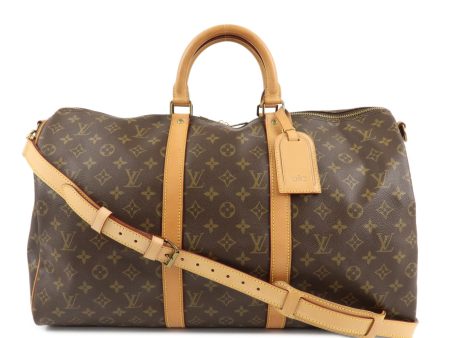 Louis Vuitton Monogram Keep All Bandouliere 50 Boston Bag M41416 Supply