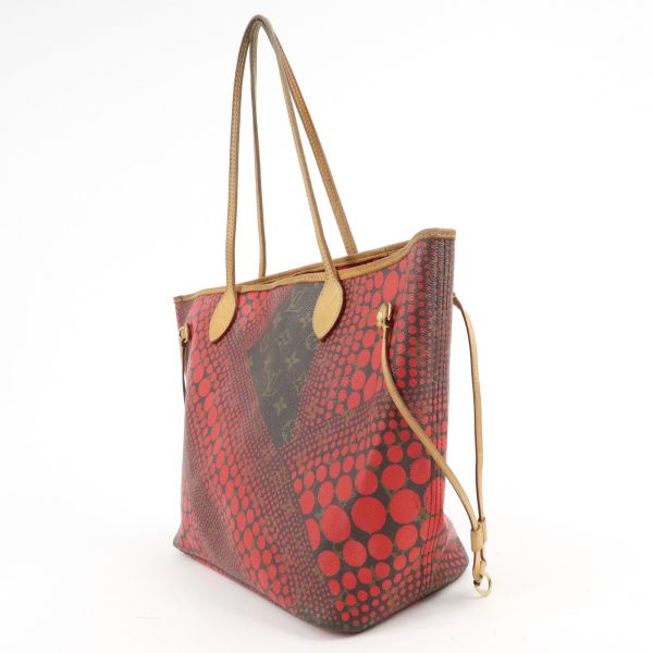 Louis Vuitton Rouge Pumpkin Dots Yayoi Kusama Neverfull MM M40686 Fashion