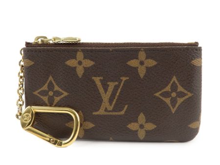 Louis Vuitton Monogram Pochette Cles Coin Case Key Case  M62650 Online now