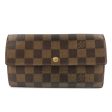 Louis Vuitton Damier Porte Monnaie Cult Credit Long Wallet N61724 For Cheap