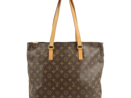 Louis Vuitton Monogram Cabas Mezzo Tote Bag Brown M51151 Supply