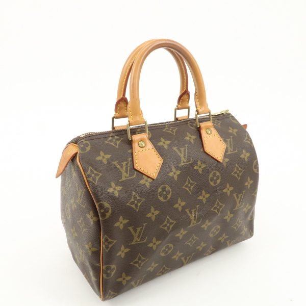 Louis Vuitton Monogram Speedy 25 Hand Bag Boston Bag M41528 Sale