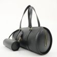 Louis Vuitton Epi Soufflot & Pouch Hand Bag Noir Black M52862 Online Hot Sale